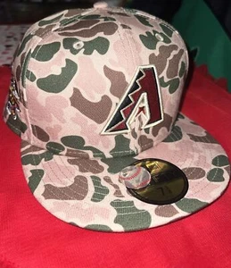 New Era Arizona Diamondbacks 59FIFTY World Series 2001 Duck Camo Hat Men’s 7 5/8 - Picture 1 of 4