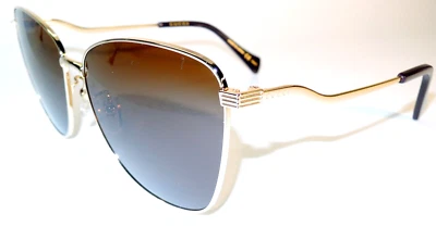 GUCCI GG0970S 002 SUNGLASSES  GOLD  FRAME BROWN LENS     145   60 - 15 - Image 1 of 4