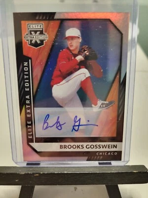 Brooks Gosswein 2021 Panini Elite Extra Edition Auto - Image 1 of 2