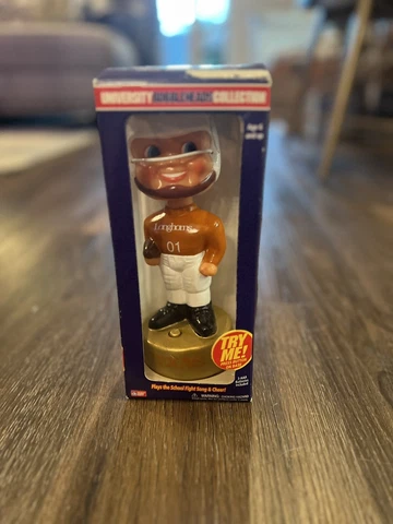 Vintage 2001 University Of Texas Longhorns Football Bobblehead #01 Austin Cover