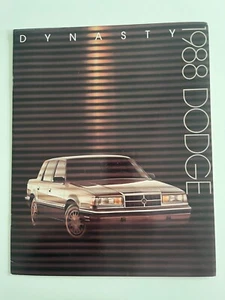 DODGE DYNASTY 2.5 3.0 LE USA Large Format Sales Brochure 1988 - Picture 1 of 1