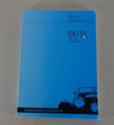Documentazione Mercedes 190 SL R121 Daimler Benz Archivio Stand 1989 - Immagine 1 di 4
