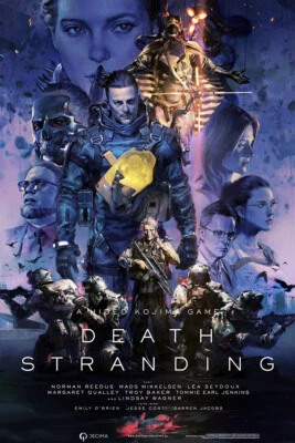 Death Strading Kojima Productions Game Wall Art Home Decor Poster - POSTER 20x30