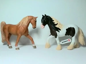 Schleich cavallo lotto 2 2016 bozza Clydesdale 2007 Tennessee Walker stallone - Foto 1 di 5