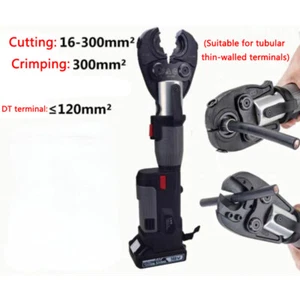 Electric Hydraulic Crimping Pliers PZ-300C Copper Aluminum Terminal Crimping - Picture 1 of 4