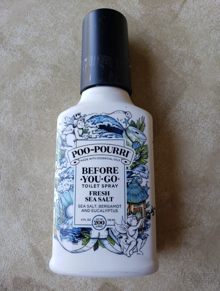 Spray para inodoro Poo-Pourri Before-You-Go, sal marina fresca, 4 fl oz Foto 1 de 1