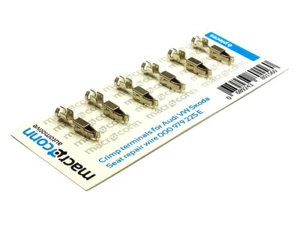 Audi VW Skoda Seat Juego de 6 terminales de crimpado (pin) para reparación cable 000979225E - Imagen 1 de 1