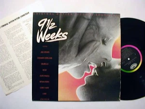9 1/2 Weeks Kim Basinger, Mickey Rourke OST KOREA LP -Bryan Ferry, Eurythmics - Picture 1 of 2