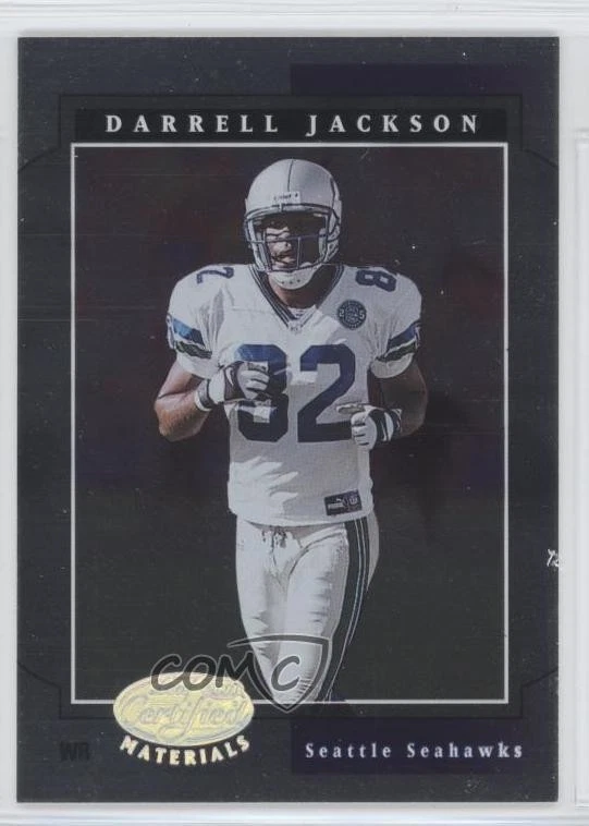 2001 Leaf Certified Materials Darrell Jackson #20 - Image 1 of 2
