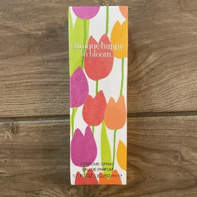 Nuevo Clinique HAPPY IN BLOOM Perfume Sprat Eau Parfum 1.7 Descontinuado Sellado EE. UU. Foto 1 de 4