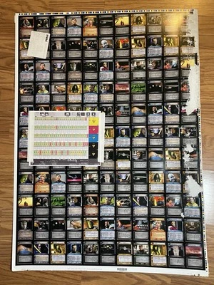 Star Trek CCG 2E - 2nd Edition What We Leave Behind Common - Uncut Sheet Damaged - Image 1 of 4
