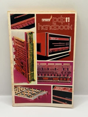 Rare 1st/1st 1969 Vintage Digital Equipment Corporation DEC PDP11 Handbook PB - Image 1 of 4