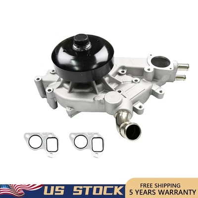 Water Pump w Gasket for Chevy Tahoe GMC Envoy Cadillac Hummer H2 4.8L 5.3L 6.0L - Image 1 of 4