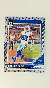 Emoji Donruss Optic Lamb Blue Stars SP #53 2024 Dallas Cowboys - Imagen 1 de 2