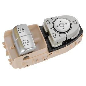 Car Door Window Lift Switch Panel Cover Trim Fit for Honda Accord Sedan 2003-07 - Picture 1 of 7