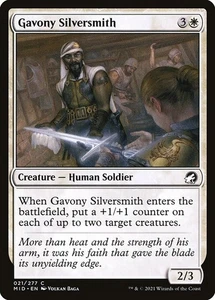 (4x FOIL) GAVONY SILVERSMITH - Innistrad MID – MTG Magic the Gathering Card - Picture 1 of 5