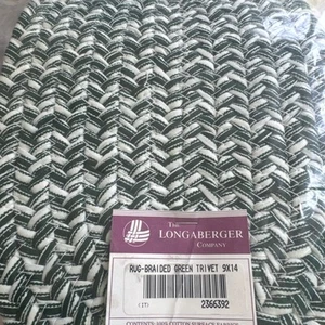 Remache trenzado Longaberger verde tictac - 14 X 9" - Imagen 1 de 1