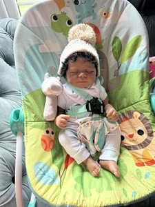 Dark skinned Pascal Full Body Realborn Baby - Picture 1 of 6