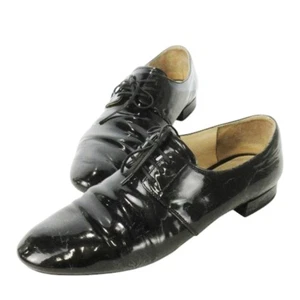 Prada flache Schuhe Damen Größe 35,5 schwarz Leder - Bild 1 von 8