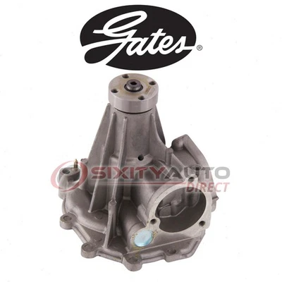 Gates Engine Water Pump for 1986-1991 Mercedes-Benz 420SEL 4.2L V8 - Coolant af Foto 1 de 4