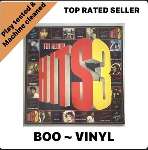 HITS 3 The Album Double Vinyl Record 80’s Hit Songs EX / EX  Condition - Imagen 1 de 8
