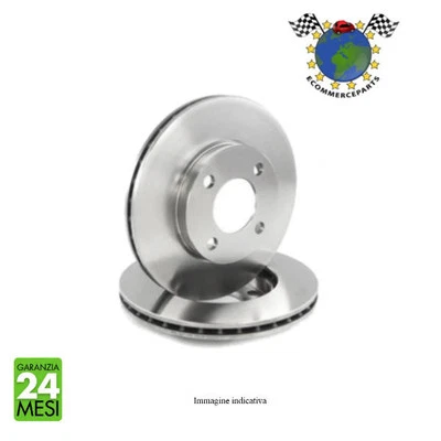 Coppia dischi freno ecp-s Posteriore per VOLVO XC70 V70 S80 S70 S60 - Immagine 1 di 3