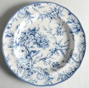 222 Fifth Adelaide Blue and White Chop Plate  10099974 - Picture 1 of 1