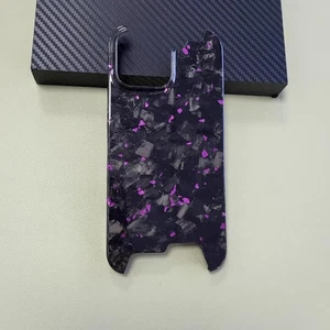 For iPhone 16 Pro Max Ultra Forged Carbon Fiber Case Thin Bright Irregular Cover - Picture 1 of 28