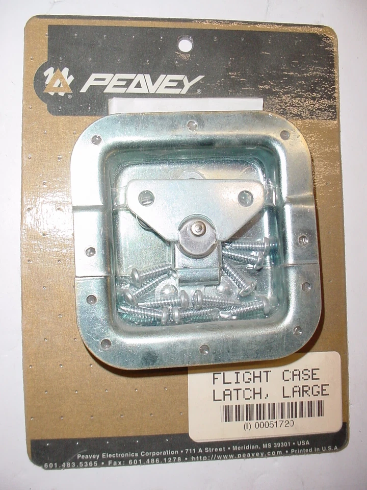 Pestillo de estuche Peavey Flite, grande - pieza original NOS 00051720 Foto 1 de 1