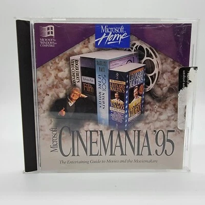 Microsoft Cinemania '95 (CD-ROM, 1994, Windows) - Image 1 of 3