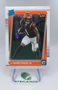 2021 Donruss Optic Jamarr Chase Rated Rookie RC Bengals #207 - Picture 1 of 2