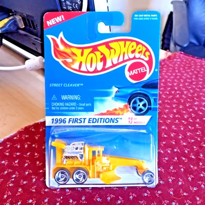 1996 Hot Wheels First Editions Street Cleaver #4 of 12 Models Collector #373 - Image 1 of 4