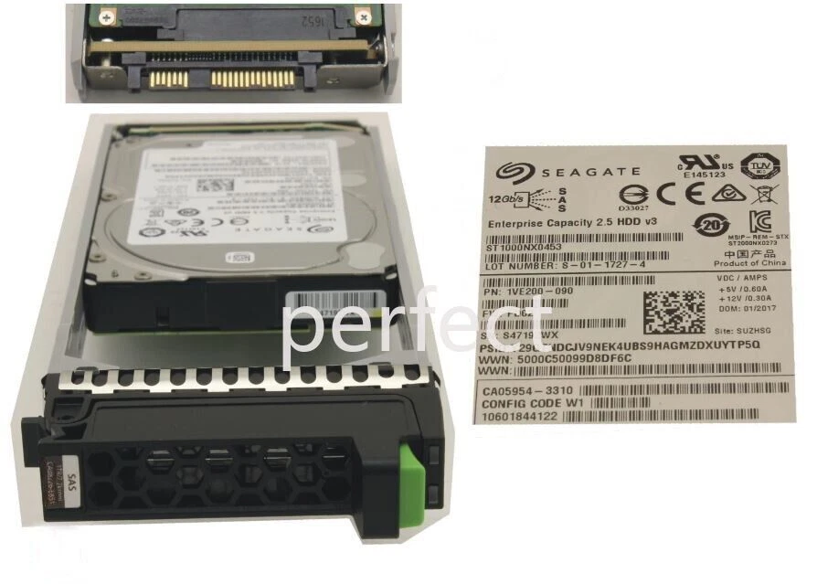 Fujitsu CA08226-E851 CA05954-3310 1T 7.2K 2.5" SAS 12Gb hard drive - Image 1 of 1