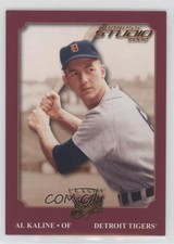 2002 Donruss Studio Classic Studio /1000 Al Kaline #CS-13 HOF