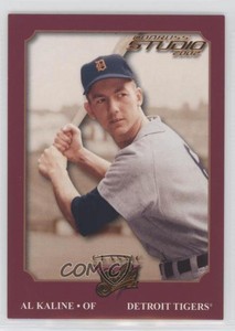 2002 Donruss Studio Classic Studio /1000 Al Kaline #CS-13 HOF