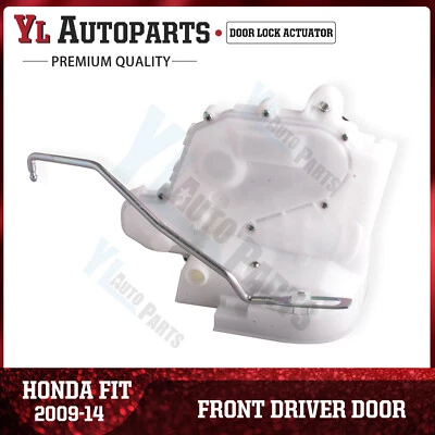 Front Left Driver Side Door Lock Actuator Latch & Rod for 2009-2014 Honda Fit - Image 1 of 4