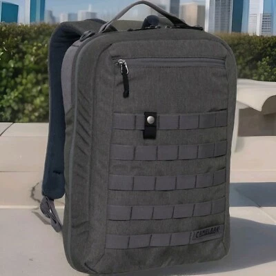 Mochila para laptop CamelBak Coronado 15L pedra preta/cinza $150 MSRP - Imagem 1 de 4