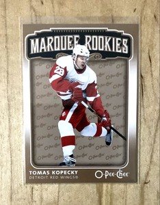2006-07 O-Pee-Chee Marquee Rookies TOMAS KOPECKY RC Detroit Red Wings