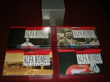 ALFA ROMEO 'MOTORI NELLA LEGGENDA N.4 VHS SERIE COMPLETA CON BOX NUOVE NEW