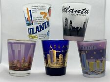 Lot Of 11 Atlanta Shot Glasses Great Collection