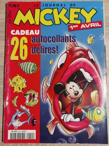 WALT DISNEY LE JOURNAL MICKEY 1ER AVRIL N°2440 (7G) - Bild 1 von 1
