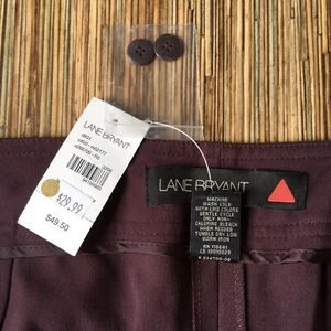 Lane Bryant Dress Pants Trousers Lane Bryant's Right Fit Size 8 Houston Pant NWT - Picture 1 of 8