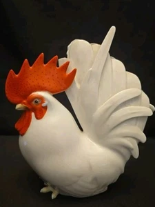 Fabulous Noritake Rooster Hen Figurines, Nippon Toki Kaisha Japan 8" - Picture 1 of 11