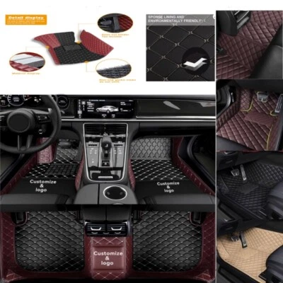Fit for Audi S6 S7 S8 Car Floor Mats All Weather Front&Rear Carpets Foot Pads - Image 1 of 4