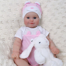 20" Realistic Reborn Baby Dolls Full Body Vinyl Girl Doll Newborn baby