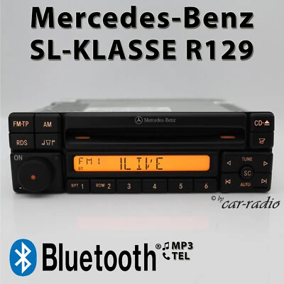 Original Mercedes R129 Radio Special CD MF2297 Bluetooth Radio MP3 SL-Klasse - Bild 1 von 4
