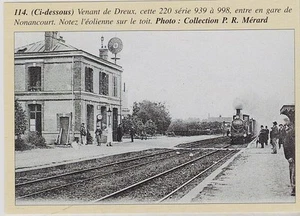 1999 -- TRAIN ENTRANT EN GARE DE NONANCOURT 3I827 - Picture 1 of 1