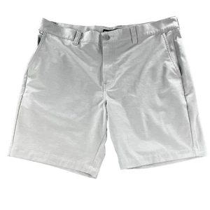 Travis Mathew Men’s Size 38 Gray Performance Stretch Golf Shorts Breathable - Picture 1 of 19