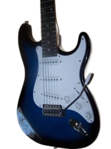 RockJam 39 Inch Full-Size Solid Body Strat Style Electric Guitar w/Gig Bag Strap - Picture 1 of 9