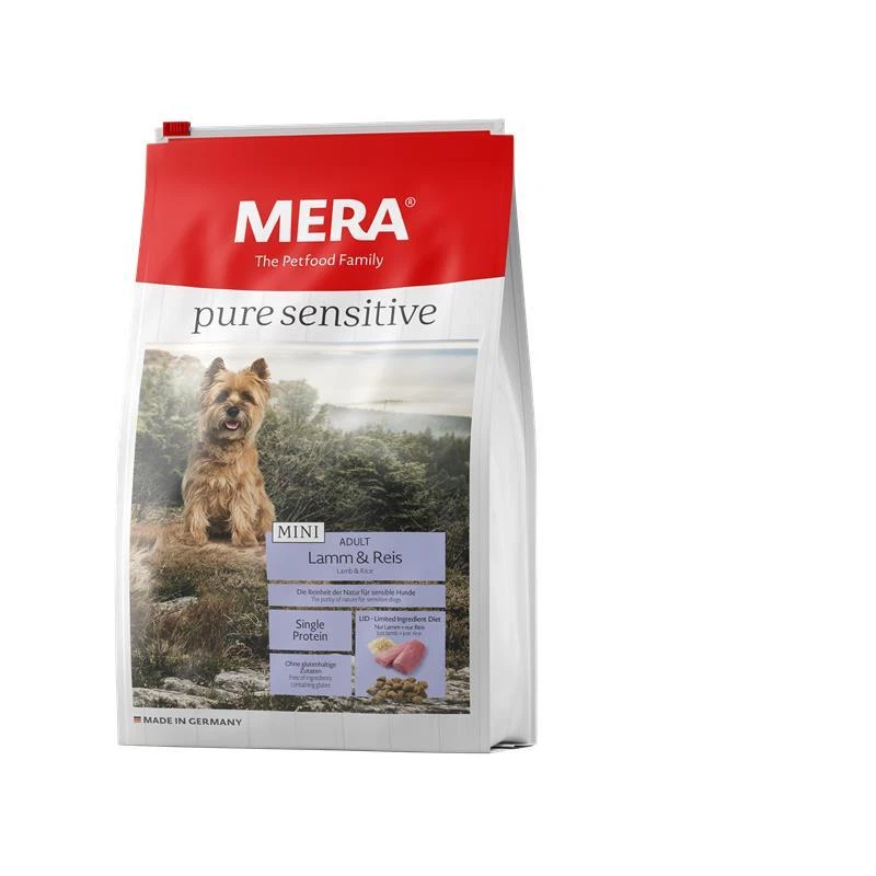 MeraDog Pure Sensitive Mini Lamm & Reis | 1kg Hundefutter trocken - Bild 1 von 1